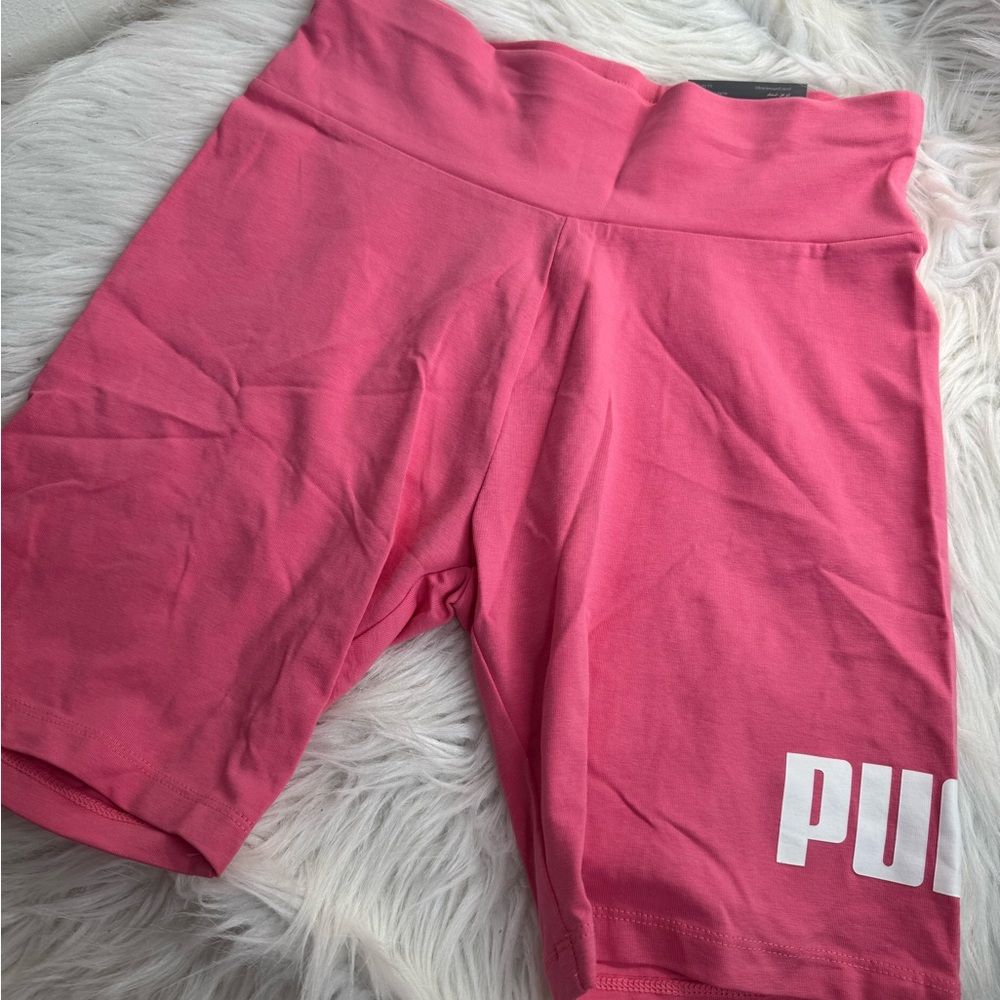 PUMA Women's Pink Bike Shorts
